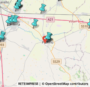 Mappa 10046 Poirino TO, Italia (6.161)