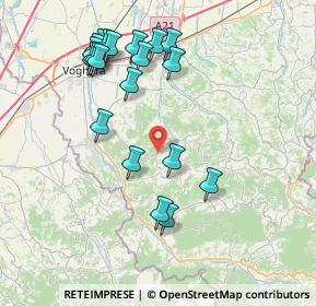 Mappa SP20, 27052 Rocca Susella PV, Italia (8.3335)