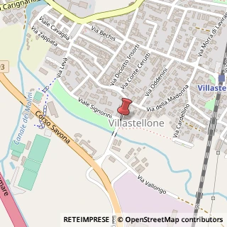 Mappa Via Generale Como, 45, 10029 Villastellone, Torino (Piemonte)