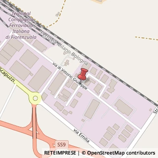 Mappa Via Giuseppe Di Vittorio,  5, 29017 Fiorenzuola d'Arda, Piacenza (Emilia Romagna)