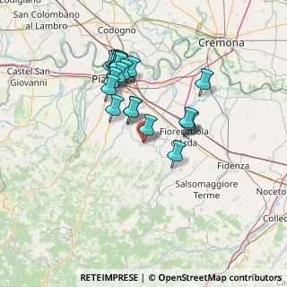 Mappa Via G. C. Rossi, 29013 Carpaneto Piacentino PC, Italia (12.656)