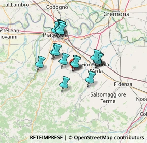 Mappa Via della Libertà, 29013 Carpaneto Piacentino PC, Italia (10.1965)