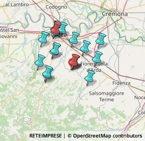 Mappa Via della Libertà, 29013 Carpaneto Piacentino PC, Italia (11.236)