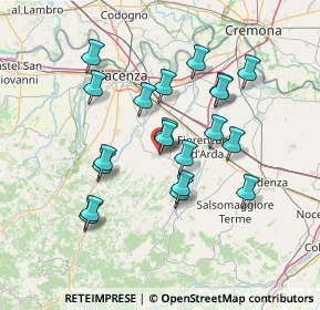 Mappa Via della Libertà, 29013 Carpaneto Piacentino PC, Italia (12.924)