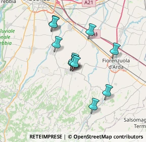 Mappa Via della Libertà, 29013 Carpaneto Piacentino PC, Italia (5.62)