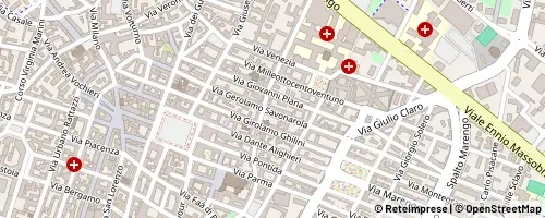 Mappa Alessandria