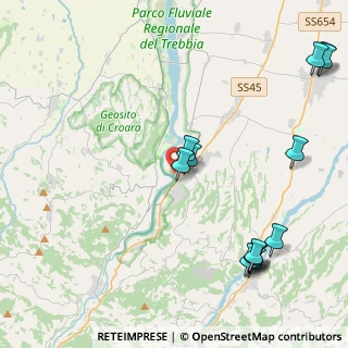 Mappa Via Alessandro Volta, 29029 Rivergaro PC, Italia (5.43154)