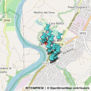 Mappa Via Alessandro Volta, 29029 Rivergaro PC, Italia (0.25)