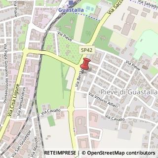 Mappa Via Vittorio Bertazzoni, 25, 42016 Guastalla, Reggio nell'Emilia (Emilia Romagna)