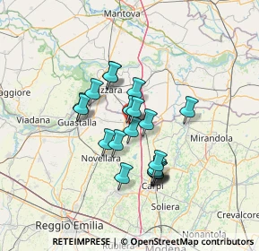 Mappa Strada Boschi, 42046 Reggiolo RE, Italia (10.594)