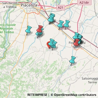 Mappa Via Luigi Galli, 29013 Carpaneto Piacentino PC, Italia (7.9225)