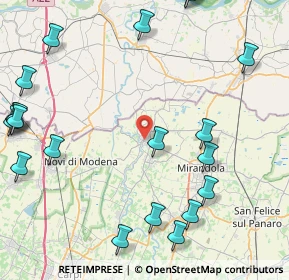 Mappa 41033 Concordia sulla Secchia MO, Italia (11.821)