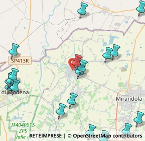 Mappa 41033 Concordia sulla Secchia MO, Italia (6.0515)