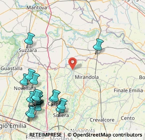 Mappa 41033 Concordia sulla Secchia MO, Italia (22.2245)