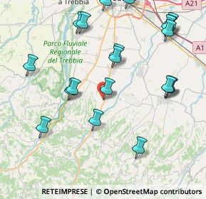 Mappa Via della Libertà, 29020 Vigolzone PC, Italia (9.5195)