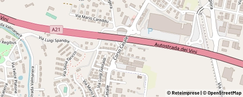 Mappa Asti