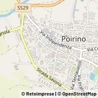 Map Poirino