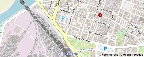 Mappa Alessandria