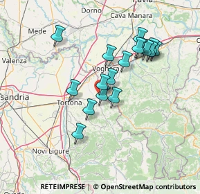 Mappa Via G. Lugano, 15052 Tortona AL, Italia (12.46059)