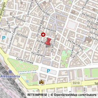 Mappa Corso Roma, 321, 15100 Alessandria, Alessandria (Piemonte)