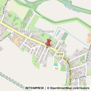Mappa Via Martiti della Libertà, 69, 43055 Mezzani, Parma (Emilia Romagna)