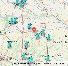 Mappa Via Lenin, 41033 Concordia Sulla Secchia MO, Italia (23.4325)