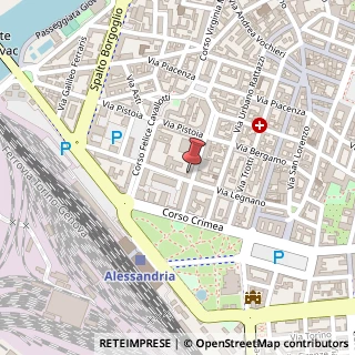 Mappa Via Antonio Gramsci, 59/A, 15121 Alessandria, Alessandria (Piemonte)