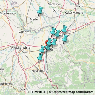 Mappa Strada Ronco, 15057 Tortona AL, Italia (8.89182)