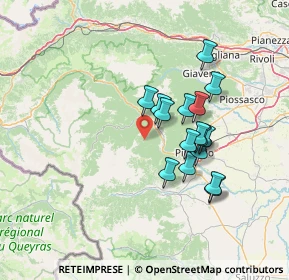 Mappa Borgata Ruata, 10065 Pramollo TO, Italia (11.80938)