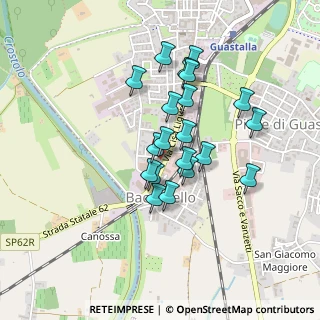 Mappa Via Spinella, 42016 Guastalla RE, Italia (0.3595)