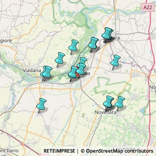 Mappa Via Spinella, 42016 Guastalla RE, Italia (7.117)