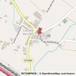 Mappa Frazione Castione Marchesi, 107, 43036 Fidenza, Parma (Emilia Romagna)