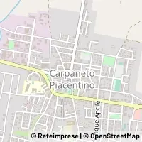Map Carpaneto Piacentino