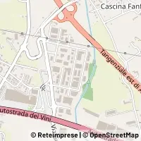 Karte Asti