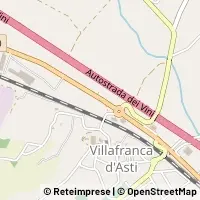 Map Villafranca d'Asti