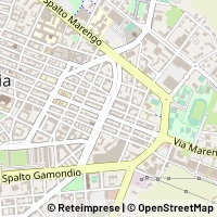 Mapa Alessandria