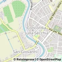 Mapa Concordia sulla Secchia