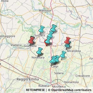 Mappa Viale G. Amendola, 42046 Reggiolo RE, Italia (11.086)