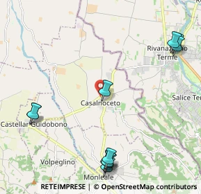 Mappa Corso Don Orione, 15052 Casalnoceto AL, Italia (2.79182)