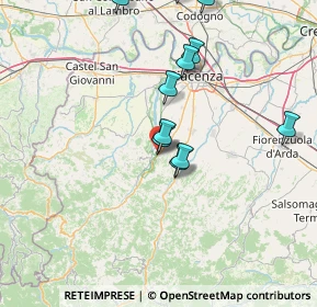 Mappa SP di Gossolengo, 29029 Rivergaro PC, Italia (15.01636)