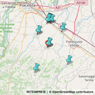 Mappa Piazza XX Settembre, 29013 Carpaneto piacentino PC, Italia (7.14846)