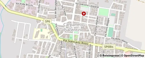 Mappa Carpaneto Piacentino