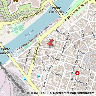 Mappa Via Raffaele Lumelli,  39, 15100 Alessandria, Alessandria (Piemonte)
