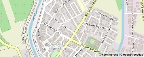 Mappa Concordia sulla Secchia