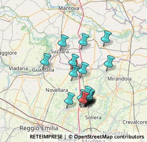 Mappa Piazza Artioli Lidio, 46100 Mantova MN, Italia (12.90579)