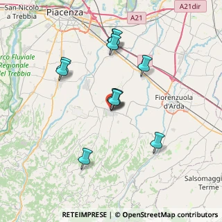 Mappa Via Vittorio Veneto, 29013 Carpaneto Piacentino PC, Italia (6.65091)