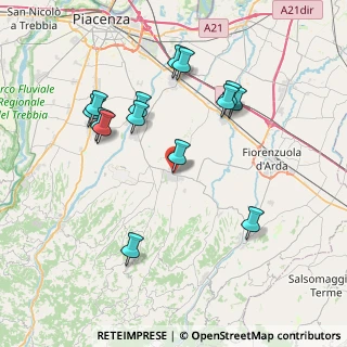Mappa Via Vittorio Veneto, 29013 Carpaneto Piacentino PC, Italia (7.78286)