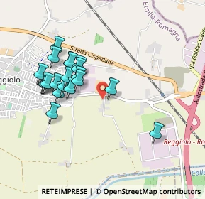 Mappa Str. Porto, 42046 Reggiolo RE, Italia (0.8875)