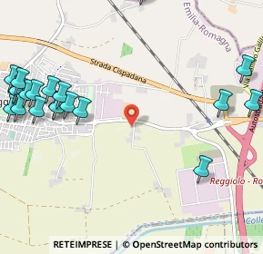 Mappa Str. Porto, 42046 Reggiolo RE, Italia (1.497)