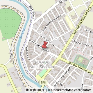 Mappa Viale Giuseppe Garibaldi, 22- 24, 41033 Concordia sulla Secchia, Modena (Emilia Romagna)